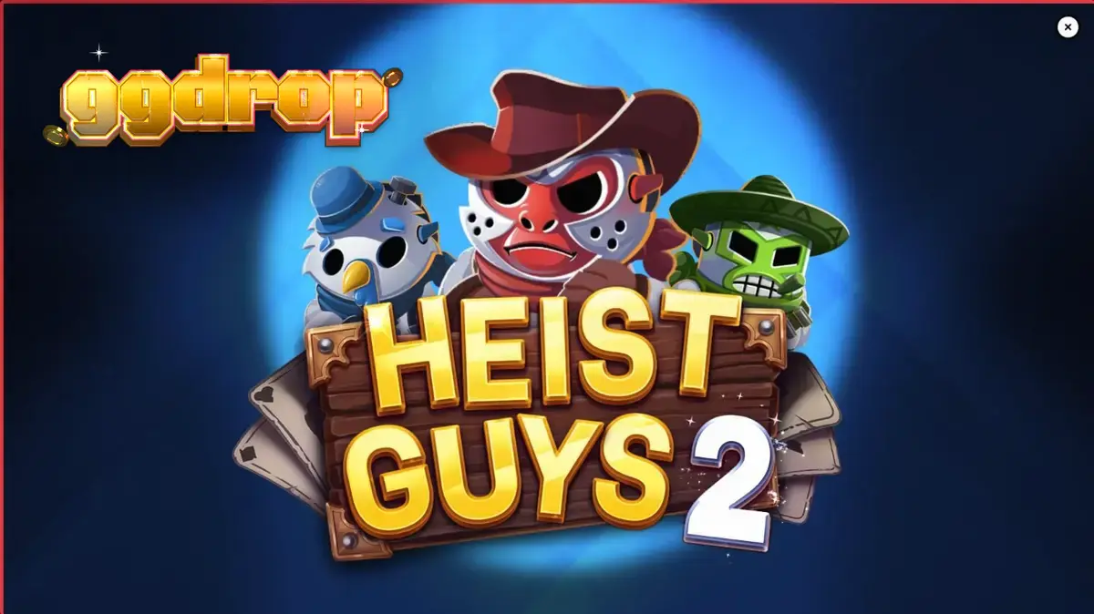 Trio bandit dalam suasana Wild West di game slot Heist Guys 2